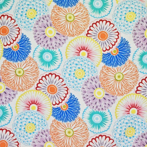 Ткань Clarence House fabric 1876301/Floraison/White