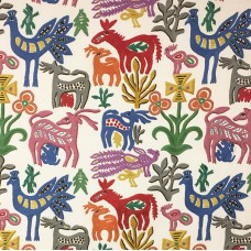 Ткань Clarence House fabric 1877701/L'Animal Enchante/Multi-Color