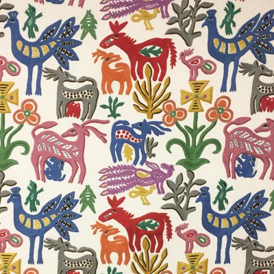 Ткань 1877701/L'Animal Enchante/Multi-Color Clarence House fabric