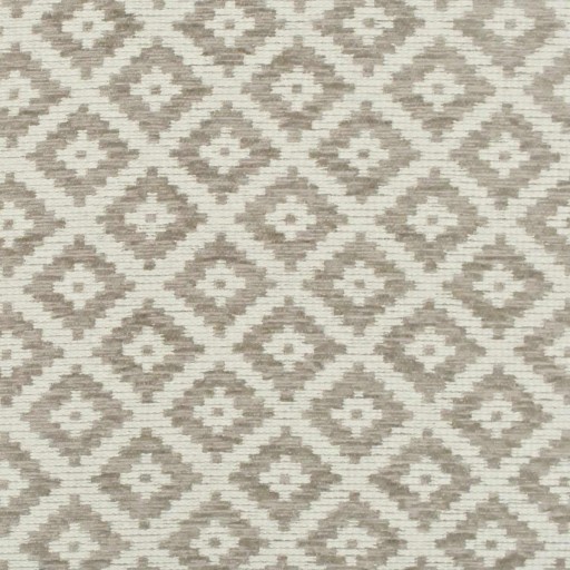 Ткань Clarence House fabric 1880003/Rhombus/Taupe / Tan