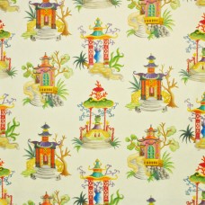 Ткань Clarence House fabric 1881201/Pagode Enchante/Beige