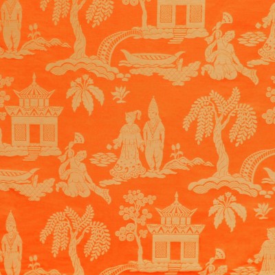 Ткань 1888303/Sukhothai/Orange / Spice Clarence House fabric