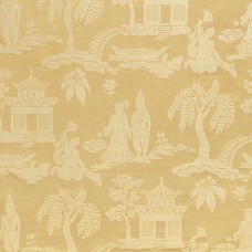 Ткань Clarence House fabric 1888305/Sukhothai/Taupe / Tan