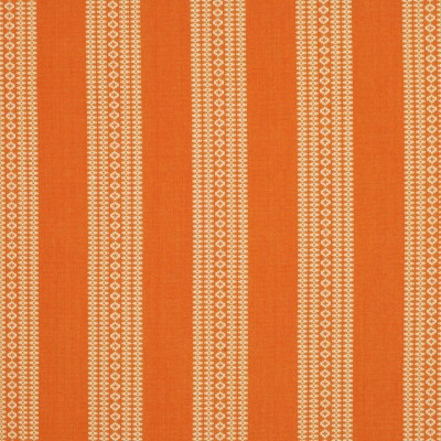 Ткань Clarence House fabric 1889109/Amagansett Stripe/Orange / Spice