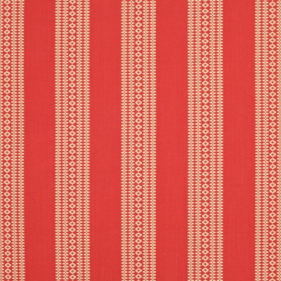 Ткань Clarence House fabric 1889110/Amagansett Stripe/Red