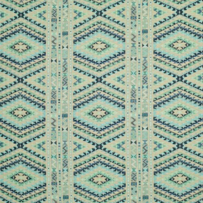 Ткань Clarence House fabric 1889402/Isra/Aqua / Teal