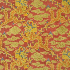 Ткань Clarence House fabric 1893502/Tatsu/Orange / Spice