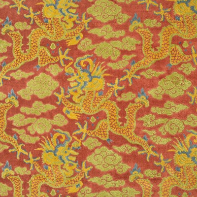 Ткань 1893502/Tatsu/Orange / Spice Clarence House fabric