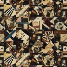 Ткань Clarence House fabric 2558301/Crazy Quilt/Large