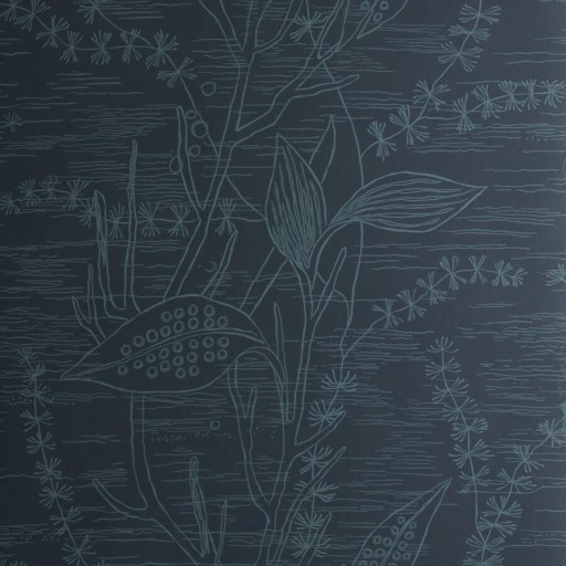 Обои Fabricut 50269W Ellerslie Navy 03
