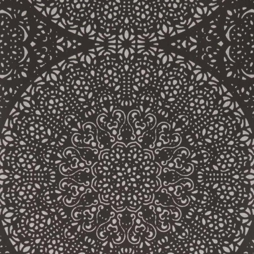 Обои Fabricut 50048W Bohemia Chic Onyx 01