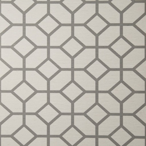 Обои Fabricut 50154W Warwick Charcoal 01