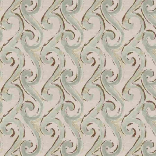 Ткань Fabricut fabric Seascroll Aqua