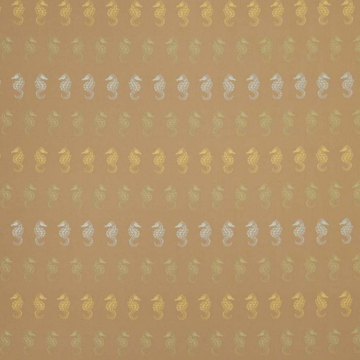 Ткань Fabricut fabric Seahorses Seaglass