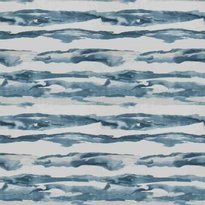 Ткань Fabricut fabric Watercolor Wave Sapphire