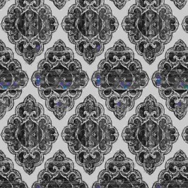 Ткань Fabricut fabric Agra Emblem Indigo 