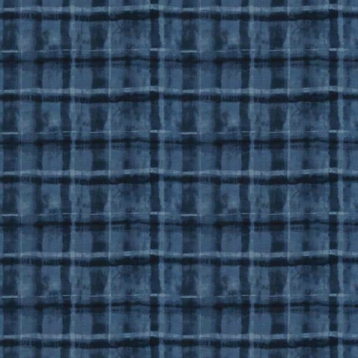 Ткань Fabricut fabric Crafts Check Indigo