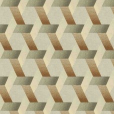 Ткань Fabricut fabric Molina Hexagon Copper Sand