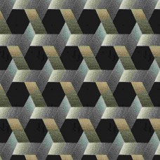 Ткань Fabricut fabric Molina Hexagon Inkwood