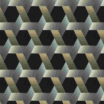 Ткань Molina Hexagon Inkwood Fabricut fabric