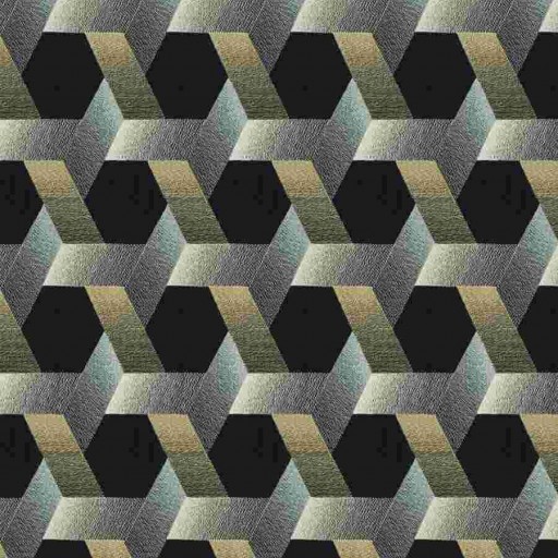 Ткань Molina Hexagon Inkwood Fabricut fabric
