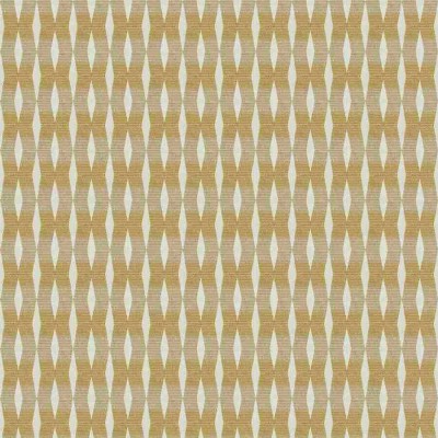 Ткань Buvette Diamond Amber Gold Fabricut fabric