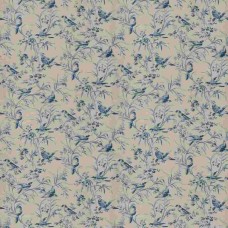 Ткань Fabricut fabric Aviary Toile Vintage Bleu