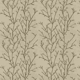 Ткань Fabricut fabric Adhil Branch Natural Bronze