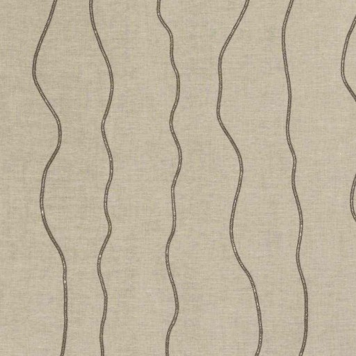 Ткань Fabricut fabric Acrab Wave Linen Pewter