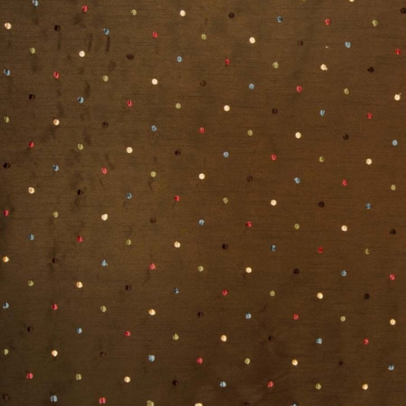 Ткань Fabricut fabric Okul Chocolate