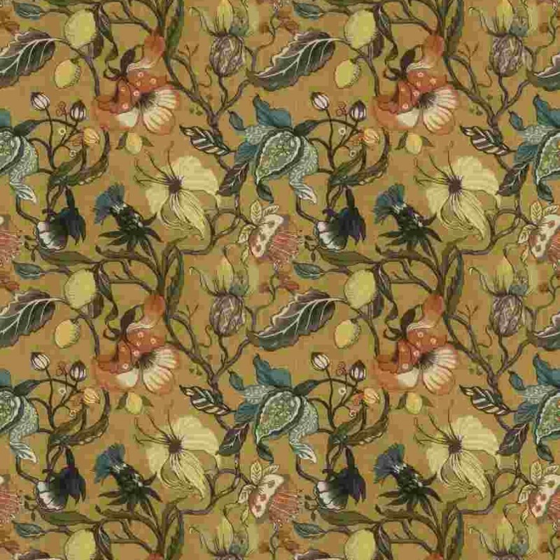 Ткань Fabricut fabric Euphorbia Ochre