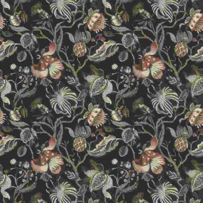 Ткань Euphorbia Navy Fabricut fabric