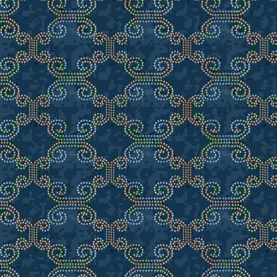 Ткань Fabricut fabric Deco Lights Navy