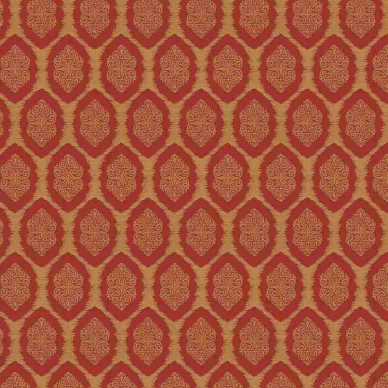 Ткань Fabricut fabric Tacita Cardinal