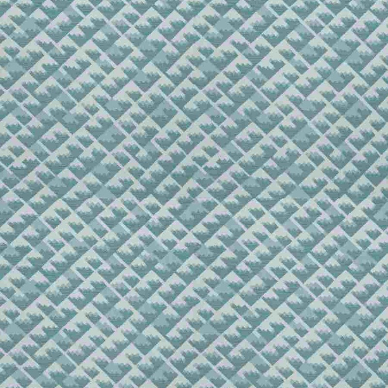 Ткань Fabricut fabric Pyramids Surf