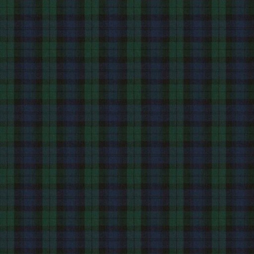 Ткань Fabricut fabric Scot Plaid Blackwatch