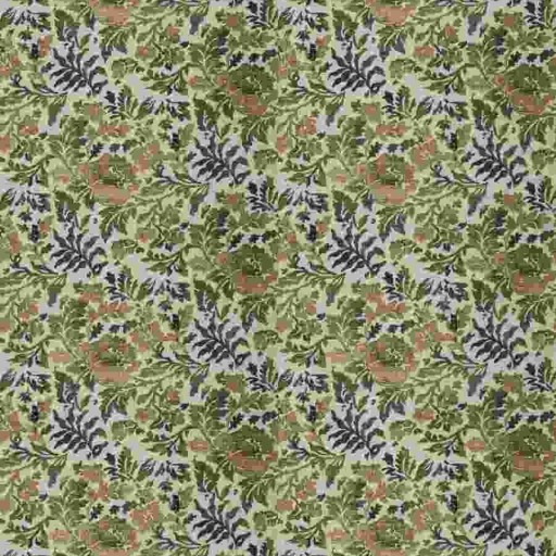 Ткань Fabricut fabric Dugout Floral Gilded Ebony