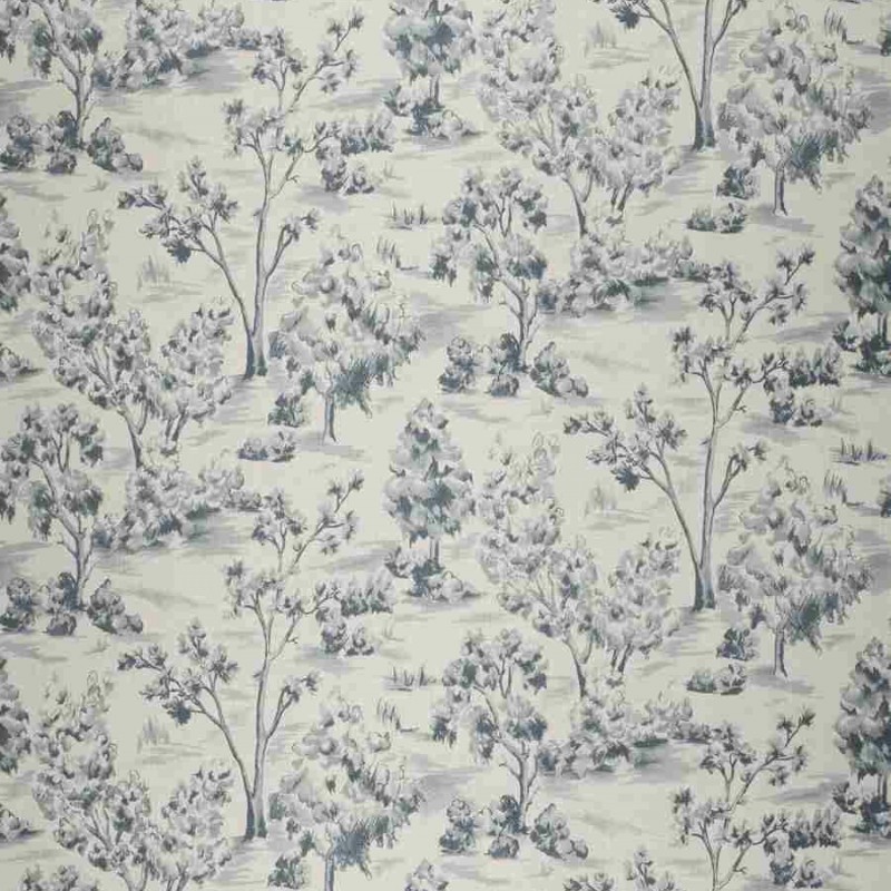 Ткань Fabricut fabric Arbe Toile Bleu