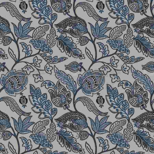 Ткань Matinee Floral Blue Fabricut...
