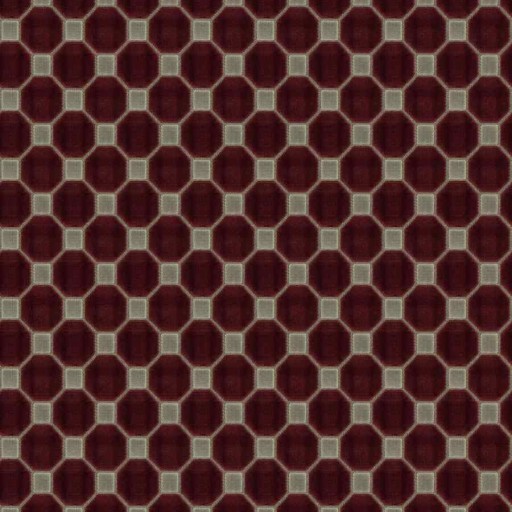 Ткань Fabricut fabric Riten Hex Ruby