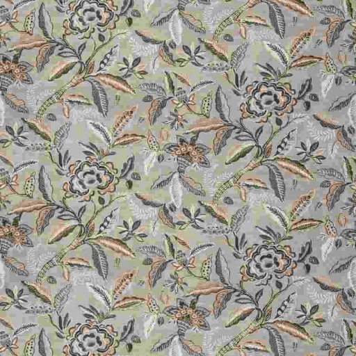 Ткань Fabricut fabric Beaman Floral Coral Stone