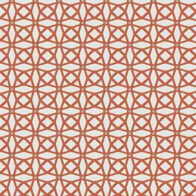 Ткань Fabricut fabric Tension Lattice Persimmon
