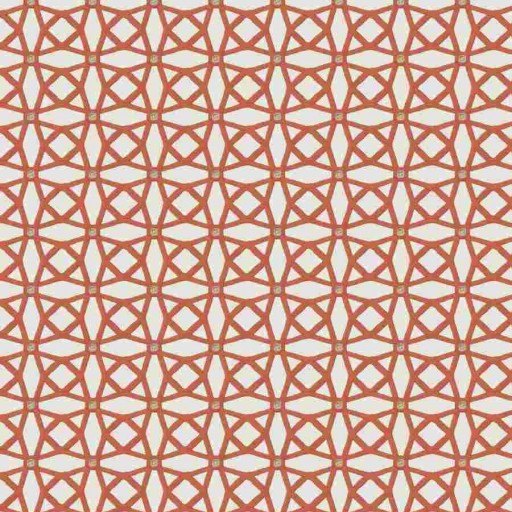Ткань Fabricut fabric Tension Lattice Persimmon