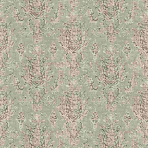 Ткань Fabricut fabric Millard Paisley Ash