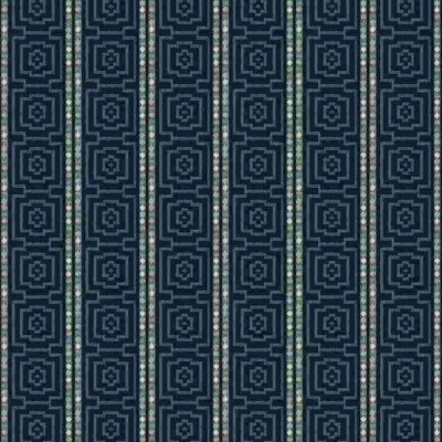 Ткань Fiji Stripe Indigo Fabricut fabric