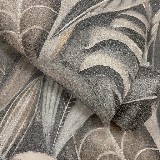 Обои для стен 65942 Raffia Charcoal 