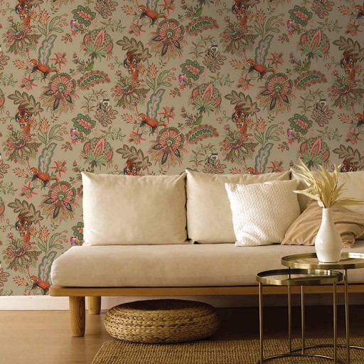 Обои для стен 91490 Zari coral 