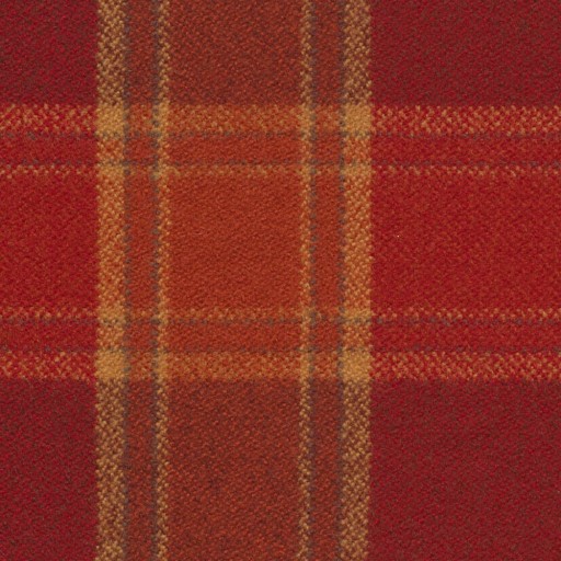 Ткань Isle Mill Design fabric Callanish Check Berry ** CAL009 