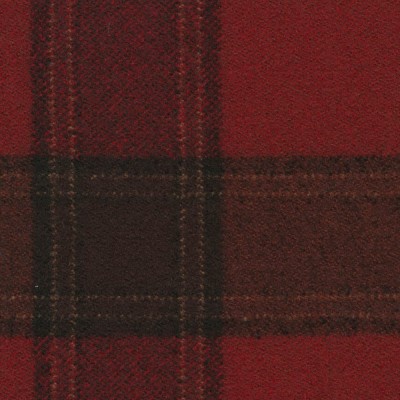 Ткань Callanish Check Claret ** CAL010 Isle Mill Design fabric
