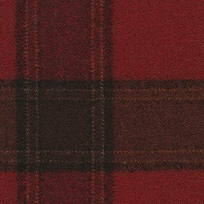 Ткань Isle Mill Design fabric Callanish Check Claret ** CAL010